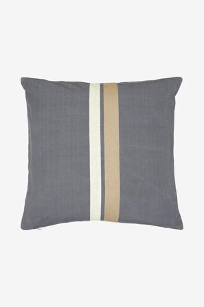 Svanefors - Kuddfodral Majken - Grå - Prydnadskuddar & kuddfodral - 50X50 - Från Homeroom