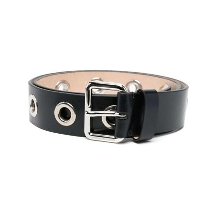 Alexander McQueen, Belts Zwart, Heren, Maat:90 CM