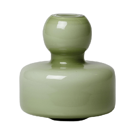 Marimekko Vas FLOWER Ø 10 cm Dekoration Grön ONESIZE