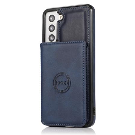 Skal med Kortfack - Samsung Galaxy S23 Blå