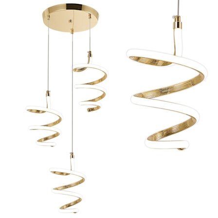 TOOLIGHT RIIPPUVA KATTOVALAISIN G075-3CPR GOLD