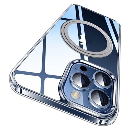 iPhone 16 Pro LK Crystal Clear MagSafe Magnetisk Skal
