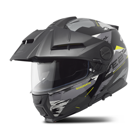 Schuberth E2 Modular Helmet Trail Yellow M