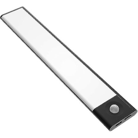 Led-sisävalo akun liikeanturilla, USB-ladattava liikeanturivalo