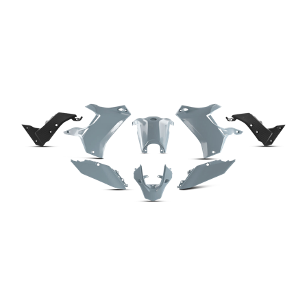 Kunststoffkit Rtech Revolution 4-teilig – Tenere (Front, Heck, Seiten, Kühlerverkleidung) - Yamaha Tenere 700 2019-2024