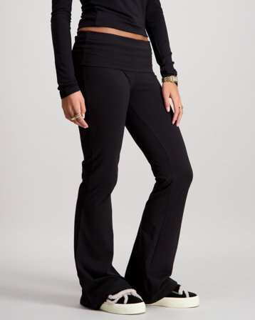 RYVLS L/W Flare Leggings Schwarz Leggings/Tights Mädchen - Kids Brand Store