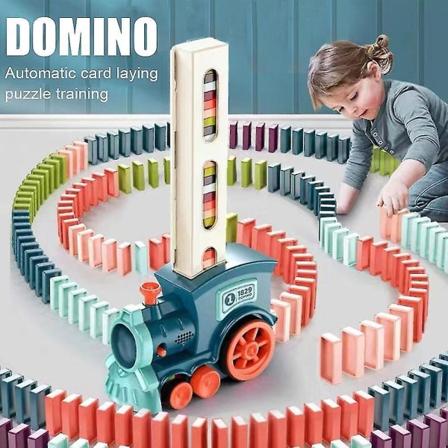 Dominojuna-lelusarja - VÄRI: Vain 100 dominoa YIY9.27 SMCS.9.27