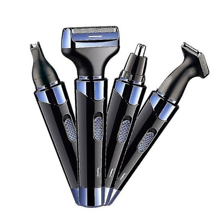 Elektrisk näshårstrimmer för män, 4-i-1