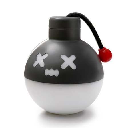 Natlampe til børn, Halloween Bombe-lampe – Genopladelig børnelampe til soveværelse & camping, bærbar hyggelys_OF