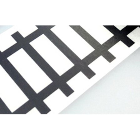 Väggdekor järnväg lek barn inredning dekoration tejp