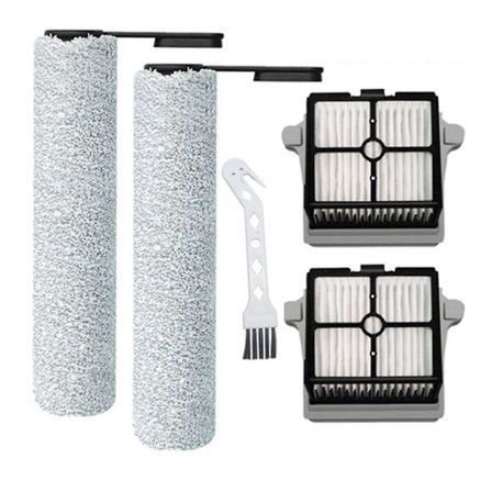 Rullborste Hepa-filter för One Floor S7/s7 Pro Tvättgolvmaskin Dammsugare Reservdelar, 5 st [DB]