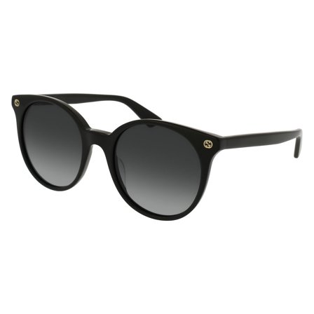 Gucci - GG0091S 001 5220 i Sort Acetate