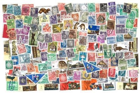 Tyske Demokratiske Republik - 160 forskellige frimærker - Stemplet