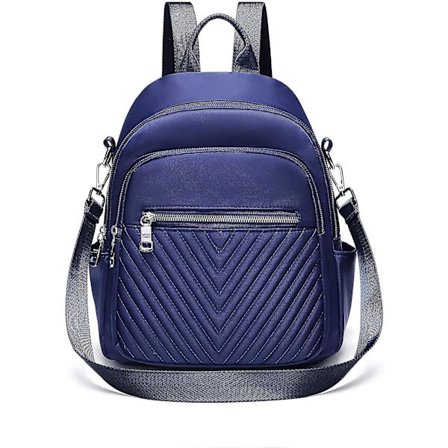 Ryggsekk Dame Skulderpose 2 I 1 Nylon Vanntett Ryggsekk Liten Skolesekk Dagstursekk Anti-tyveri Ryggsekk Til Uformell Skole Reise Fotturer Arbeid