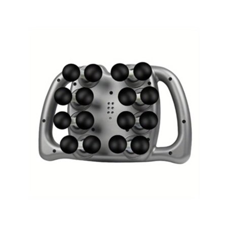 Bærbar 16-hovedet muskelmassagepistol, USB-opladning, fuld kropsafslapning