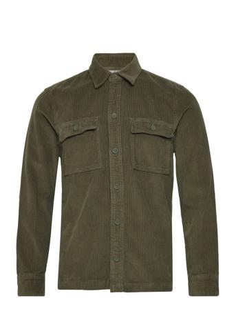 Hco. Guys Wovens Overshirts Khakinvihreät Hollister