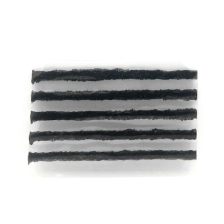 30 stk. sorte/brune slangeløse dækreparationsforseglingsstrenge gummifyldstrimler 3,5 mm*100 mm/4,5 mm*100 mm/6,0 mm*200 mm