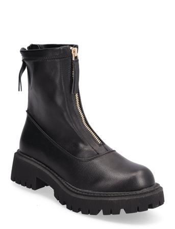 Biagabbi Front Zip Boot Carnation Black Bianco