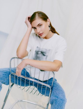 Copenhagen Muse Cmmuse-Tee - White - L