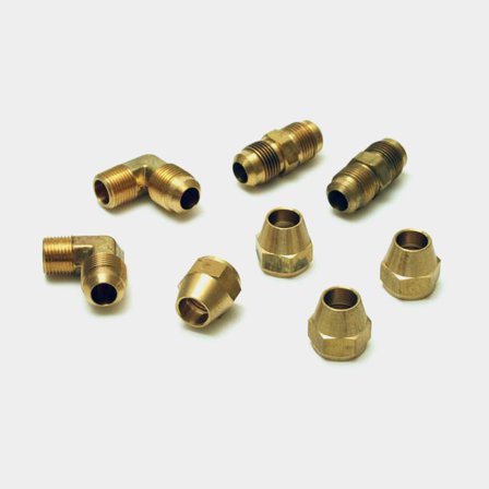 Nippelsats 1/2" kopparrör