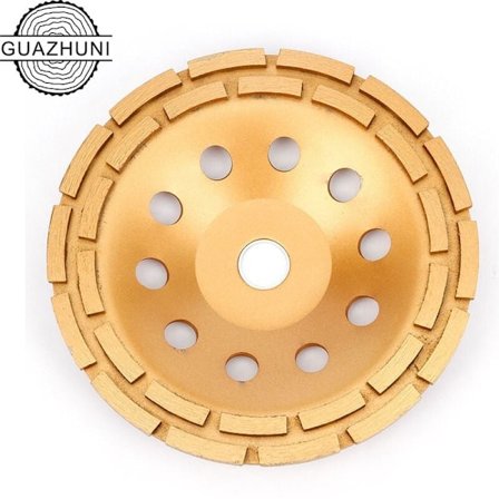 Diamantslibningsskive 230 x 22,2 mm - Diamantkopskive til beton, granit, sten, marmor, sten, murværk, mursten, puds, poleret beton G