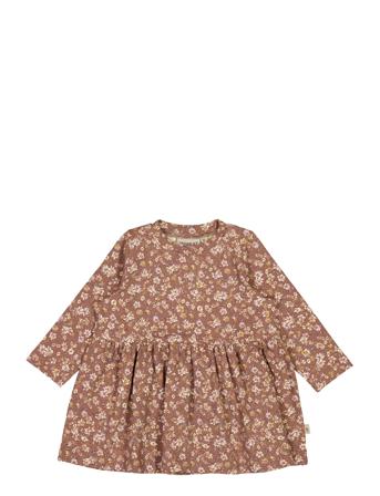 Jersey Dress Sessa Patterned Wheat