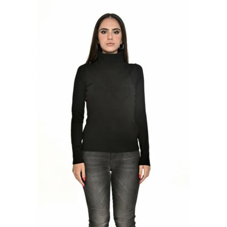 Love Moschino Sweatshirts Hoodies Sort, Dame