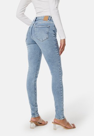 Pieces - Pcdana Mid Waist Skinny Jeans - Kläder - - Bubbleroom