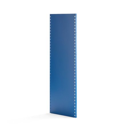 Geschlossene Seite für Regalsystem MIX, 1740 x 500 mm, blau, einzeln