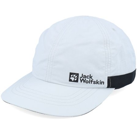 Jack Wolfskin - Grå unconstructed Keps - Strap Cap Cool Grey Dad cap @ Hatstore
