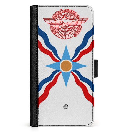 Bjornberry iPhone 15 Fodral - Assyriska flaggan