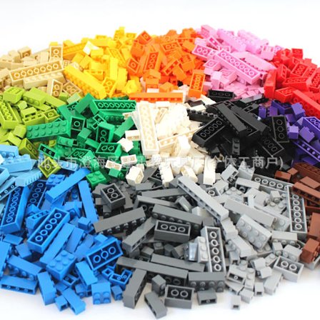200 stk. byggeklodser dele små partikler universelle børn diy samling kompatibel