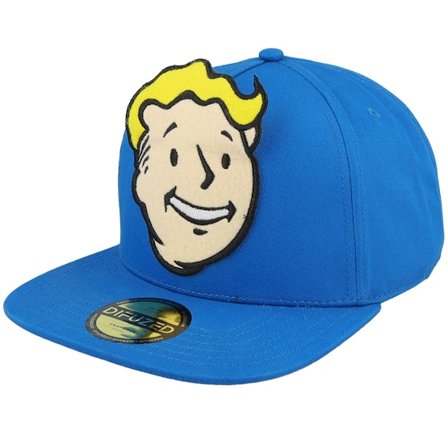 Kinder Difuzed - Blau snapback Cap - Kinder Fallout 4 Vault Novelty Cap Blue Strapback @ Hatstore