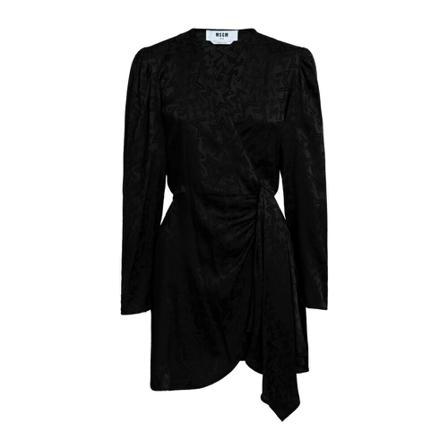 Msgm, Short Dresses Czarny, Kobieta, Rozmiar: M