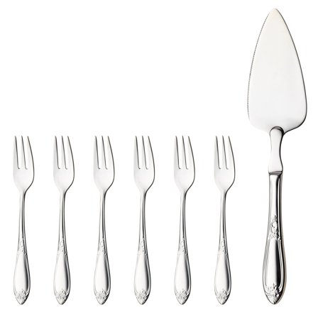 Hardanger bestikk Tårtset 7 delar, tårtset + 6 gafflar | Dukning & Servering > Bestick | Bagaren och Kocken