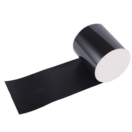 Svart vanntett tape 10 cm x 150 cm for basseng- og rørreparasjon, selvklebende tetningstape, én stk