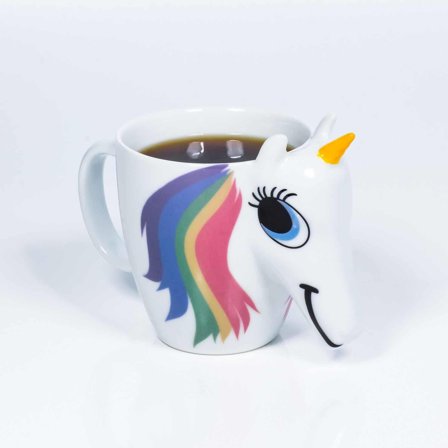 THUMBS UP Tasse "Unicorn Mug" Einhorn Tasse mit Farbwechsel