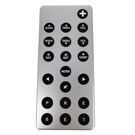 Fjernkontroller Geneva for Geneva lydsystem fjernkontroll modell s dab fernbedienung