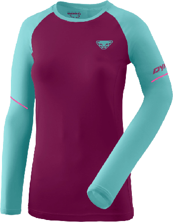 Dynafit Women's Alpine Pro Long-Sleeved Tee Women long-sleeved training tops Grey S