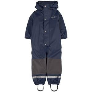 Kuling Douglas Lined Recycled Rain Coverall Navy 86/92 cm - Coveralls - 86/92 cm - Blue