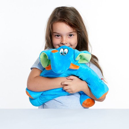 Trunky the Elephant travel pillow