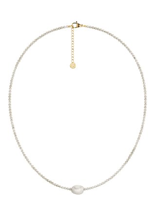 Edblad Beach Pearls Necklace Offwhite Gold Smycken & klockor Dam Guld ONESIZE