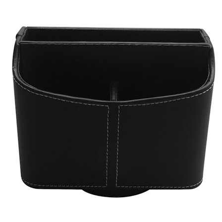 Lærremotekontrollholder, Svingende skrivebords-TV-fjernkontroll, nattbordorganisator for kontroller, medi