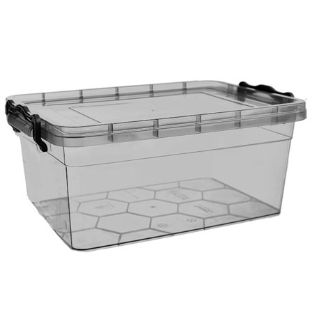 Allsidig förvaringslåda 5L med tätslutande lock och klämmor