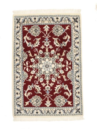 Medaljonkikuvioinen Pieni Nain Matot 60X90 Villa