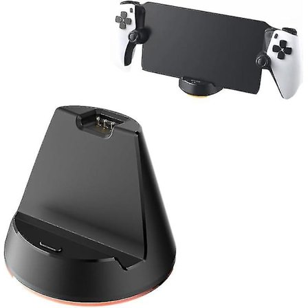 PS Portal ladestation med LED-indikator, bærbar ladedock til Playstation Portal fjernafspiller, PS Portal tilbehør - YuJia