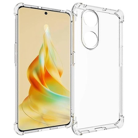 Blødt TPU Gennemsigtigt Telefoncover til Oppo Reno8 T 5G/A1 Pro 5G - Skridsikkert Beskyttende Cover