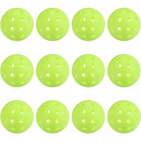 Utendørs Pickleballballer, 40 Hull Pickleball USA Pickleball Godkjent (USAPA) Pickleballballer for Innendørs og Utendørs Sport