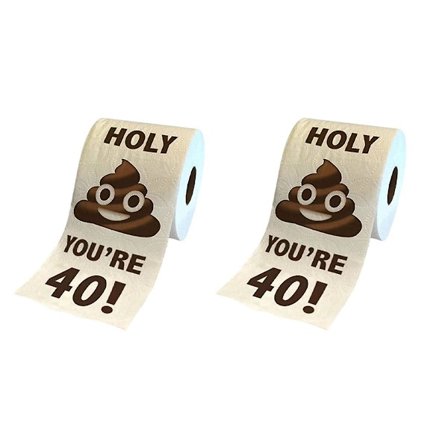 3 Ruller Sjov Toiletpapir Rulle Fødselsdagsgaver Til Kvinder Mænd Gave Toiletpapir Badeværelse Prank Joke Sjov Papir, 40