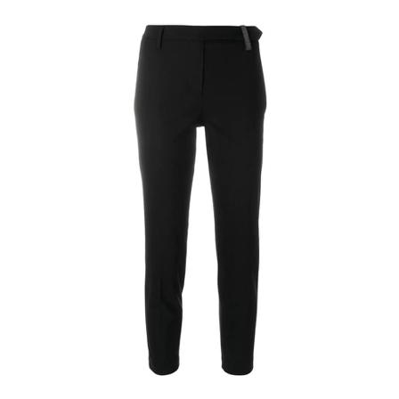 Brunello Cucinelli, Trousers Zwart, Dames, Maat:L